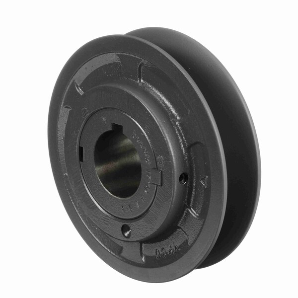 Browning 1 Groove Cast Iron Finish Bore Fhp Variable Pitch Sheave, 1VP60X 1 5/8 1VP60X 1 5/8 - main